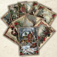 20 بطاقة بريدية عتيقة لعيد الميلاد - مجموعة بطاقات تهنئة عطلة ذات موضوع منظر طبيعي ثلجي شتوي، بطاقات بريدية ديكور عيد الميلاد الأوروبية الرجعية، بطاقات عيد الميلاد ورأس السنة، بطاقات رسائل هدايا العطلات، بطاقات بريدية بنمط معمارية وأشخاص عتيقة، بطاقات تهنئة عطلة مكتوبة باليد، مجموعة بطاقات بريدية بموضوع عيد الميلاد، بطاقات ديكور ثلجي شتوي، بطاقات بريدية قابلة للإرسال، مجموعة بطاقات تهنئة عطلة - أطقم - مشاهدة 4