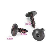 30pcs 16x5mm Clips Engine Cover Screws Undertray Splash Guard Wheel Arch Torx Fastener Clips For VW For Audi Car Accessories - Black - View 3