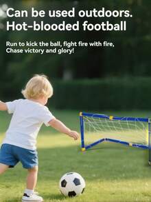 2-In-1 Kids Basketball & Soccer Set, Includes Portable Basketball Hoop + Soccer Goal, Air Pump, Basketball & Soccer Ball, Indoor & Outdoor Sports Game For Family Party, Suitable For 3-12 Years Old Boys & Girls, Holiday & Birthday Gift