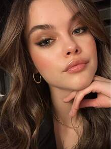 18 Pairs Fashionable Minimalist Round & Square Geometric Earrings Set, Jewelry Suitable For Daily Wear Or Women's Holiday Gift - Gold - View 7