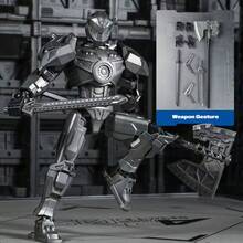 Model Mecha Lucky 13 Multi-Joint Posable Wanderer Terbaru 2026, Figur Boneka Rakitan 3D, Boneka Artikulasi DIY, Hadiah Buatan Tangan untuk Anak Laki-laki, Hadiah Natal - MultiWarna - View 14