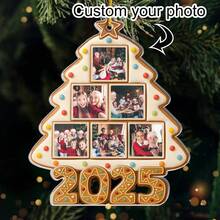 C-photo Family Yellow Rope Hanging Ornament