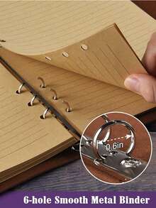 Refillable Leather Journal Notebook, Gift For Girl, Boy, Girls, Sisters, Friends