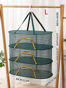 1个晾晒网,可用于晾晒鱼干、辣椒、萝卜、红薯、面条和其他干货。这款防蝇网可折叠,适用于阳台晾晒物品。它是一款家用晾晒网,可用于晾晒鱼干和蔬菜干。 - 彩色 - 查看 14