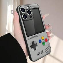 Imitation Flüssige Handyhülle, kompatibel mit iPhone 17 Air/17/16E/15/14/13/12/11 Pro/Plus/Pro Max, X/XS/XS Max, TPU Weiche Hülle, Unisex, einfach und stilvoll, stoßfest - Schwarz - Übersicht 6