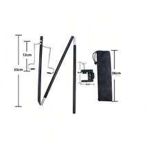 野营灯架桌面可拆卸灯笼挂钩便携式灯座照明支架旅游徒步装备