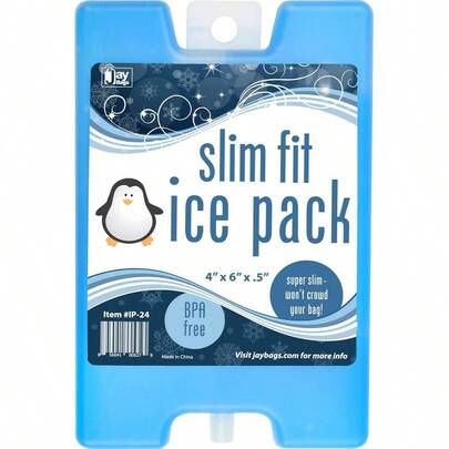 Pack Coolers, Lunch Boxes, And Lunch, Reusable, Size 4x 6x. 5 Inches, 1 Pack