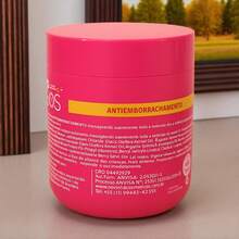 Creme SOS Profissional Ante emborrachamento, Hidratação Capilar Cabelos Saudáveis com Brilho - 500g - Branco - Visão 2