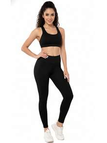 Leggin Basico Soft - Negro - Ver 1