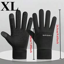 Găng tay ấm áp ngoài trời mùa đông cho nam - Thích hợp cho màn hình cảm ứng, hỗn hợp nylon và polyester thoáng khí, lý tưởng cho thể thao, đạp xe và trượt tuyết, dụng cụ thể thao mùa đông, găng tay bền, găng tay xe máy nam và nữ, găng tay mùa đông nam, găng tay xe đạp nam và nữ - Nhiều - Xem 13