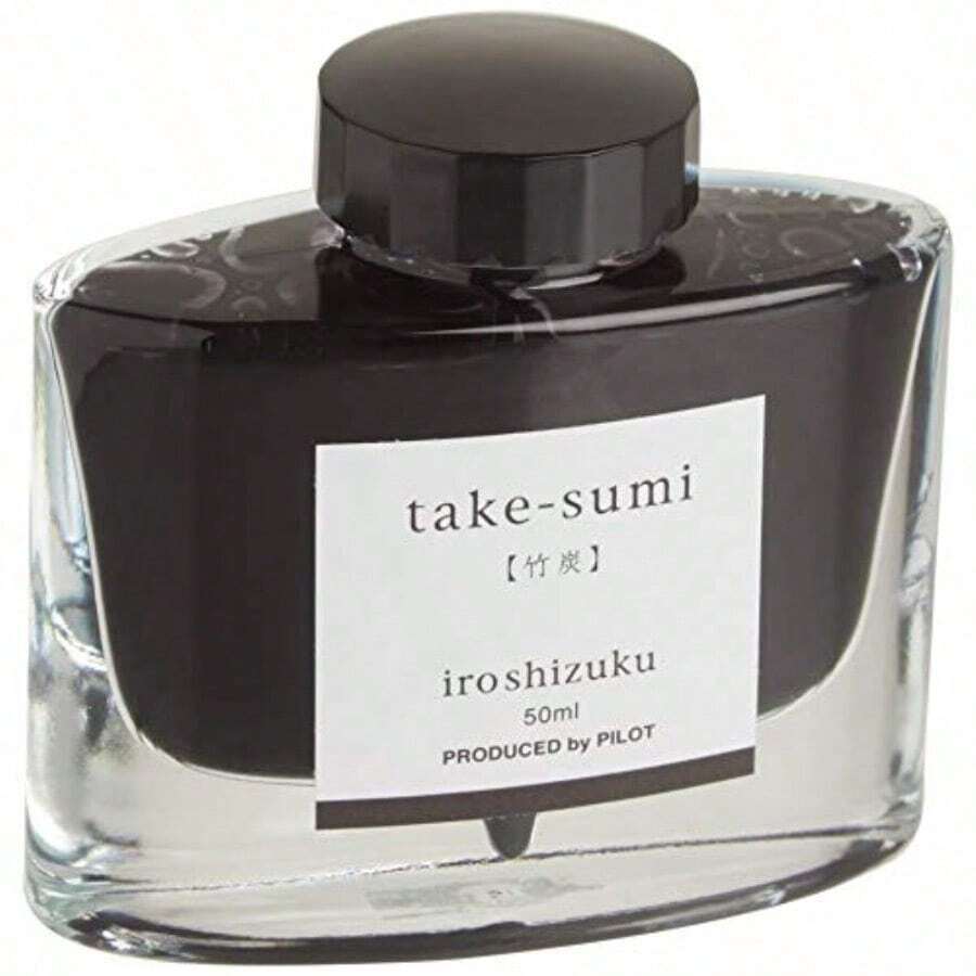 Pilot Namiki Iroshizuku - Pluma Estilográfica Tinta Embotellada Chiku-Rin Negro 8.6 Cm - como en la foto - Ver 1