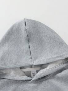 Tween Boy Casual Slogan Print Sweatshirt, Autumn/Winter