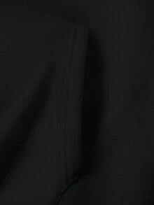 Sudadera con capucha para hombres con estampado de fe cristiana y cruz SALVADOR - Corte holgado, tela libre de arrugas, sudadera con estampado en la espalda, estilo callejero duradero, adecuado para ocasiones diarias y formales, estilo urbano con mangas largas para hombres y jóvenes (Otoño/.) - Negro - Ver 3