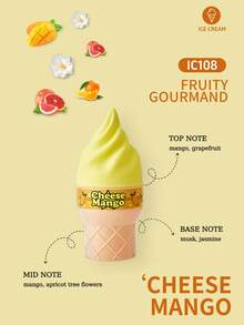 2pcsX100ml/1pcsX100ml Ice Cream Shaped Air Freshener, Flameless Fragrance, Liquid Fragrance, Fragrance Spray, Containing CHOCOLATE, CARAMEL WOODY,VANILLA COFFEE,SWEET,CREAM,IRIS ALMOND,VANILLA,COCONUT,LIME HYDRATING FRUIT,CHERRY,SWEETNESS FRUIT,VANILLA WHITE FLOWER,CITRUS
