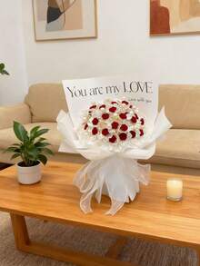 21/33 باقة وردة عيد الحب DIY، وردات اللؤلؤ، عبوة مواد DIY يدوية، وردات يدوية بسيطة للحمل، هدايا إبداعية لعيد الحب، باقات زهور للحمل في الأعراس، هدايا عيد ميلاد، ديكور زهور اصطناعية