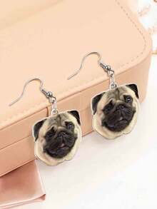 1 pieza Pendiente de acrílico personalizado con foto divertida de mascota, niños o familia, pendiente con forma personalizada de foto, pendiente personalizado de mascota, pendiente colgante de foto de grupo creativa y divertida, pendiente conmemorativo personalizado de foto familiar, pendiente personalizado divertido de pareja, adorno de acrílico con forma personalizada de foto, regalo divertido de pareja de mascotas - Multicolor - Ver 6