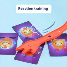 27 بطاقة/4 بطاقات سحب لعبة لوحة حزب، رد فعل سريع، العثور على وحوش متطابقة، تدريب المراقبة، لعبة شرب، أدوات منافسة عائلية، لعبة تعليمية للأطفال