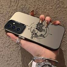 Diseños FL de moda Protección completa innovadora Resistente al polvo Cubierta elegante para Galaxy S24Ultra/S24Plus/S24/S23Ultra/S23+/S23Fe/S23/S22Ultra/S22+/S21Ultra/S21+/S21Fe/S21/S20+/S10+/S10/Note9/Note20Ultra/A72/A71/A70/A145G Funda para teléfono inteligente - Negro - Ver 3