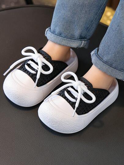 Dép thể thao thường ngày cho trẻ em, dép xăng đan thoáng khí, nhẹ, kiểu dáng tối giản dành cho bé trai và bé gái.