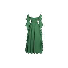 Medieval Renaissance Costume Dress Regency Dresses Women Victorian - XX-large / XXX-large + Green - View 3