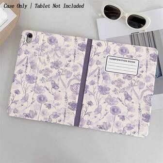 Surfplattafodral kompatibelt med iPad 11/A16/10th/Air4/5/6/Pro 12.9/2024/2025/2020/2021/2022/2023/10.2/10.9/Mini7, för Galaxy Tab S9 FE, S8plus, S7.S10fe Plus, perfekt för läsning, arbete och resor