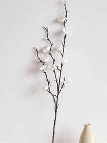 6/3 cái - Hoa giả hoa mận trắng, hoa mận giả hoa thân dài, hoa nhựa giả hoa mận thân dài 21,7'' trang trí nhà khách sạn văn phòng tiệc cưới sân vườn, trang trí nhà khách sạn văn phòng tiệc cưới sân vườn - Nhiều màu - Xem 5