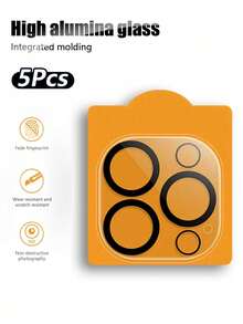 5pcs Lens Protector Film, High Definition Anti-Scratch, Fit Compatible With Apple 11/12/13/14/15/16/16 Plus/16 Pro/16 Pro Max/16e17/17 Air/17 Pro/17 Pro Max Series - Clear - View 19