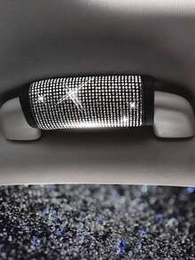 1pc Diamond Inlaid Car Mounted Pull-Up Gloves Women's Decorative Handle For Car Use - Multicolor - View 11