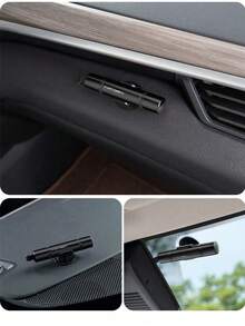 2-In-1 Car Window Glass Breaker & Seatbelt Cutter, Mini Safety Escape Hammer, Car Emergency Escape Tool, Self-Defense Keychain, Car Accessories, Window Breaker, Portable Rescue Tool Keychain, Emergency Hammer, Car Emergency Escape Device - Multicolor - View 6