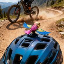 1PC Unisex Owl Flying Helmet Accessories, Quick Moving Wing Flapping Helmet Decoration, Cute Motorcycle Helmet Accessory, Suitable For Helmet, Motorcycle, Car And Other Decorations, Also A Gift.