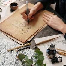 Papel de escritura de diseo clsico, 60 hojas, 120 g, 8.5x 11 pulgadas, papel de membrete antiguo para certificados, invitaciones, currculums y ms - A-120 Hojas - Ver 8