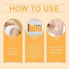 100g/3.53oz Intensiveming Hot Cream-Moisturizes And EnhancesThe Elasticity Of Arms,Thighs, And Abdomen,Deeply Hydrating WithGlvcerin And Ginger,Suitable For All Skin Type - 白色 - 查看 4