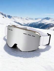 Lunettes de ski pour sports d'hiver, vision large avec sangle réglable, respirantes et confortables, conviennent pour le ski, le patinage sur glace, le ski alpin, accessoires de ski d'hiver