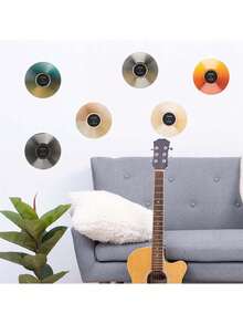 Autocolant decorativ colorat cu muzică, discuri, autocolant din PVC, detașabil, autoadeziv, ușor de rupt, decor pentru casă, pentru a vă însenina viața, decorațiuni de sărbători, cadouri de ziua de naștere și absolvire - Multicolor - Vizualizare 7