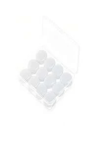 6/12pcs (Blue/Pink/Transparent/Wine Red) Flexible Silicone Reusable Earplugs - Suitable For Concerts, Swimming, Snoring And Flying; Noise Reduction, Ear Protection, Comfortable Design, Sleep Earplugs, Improve Sleep.