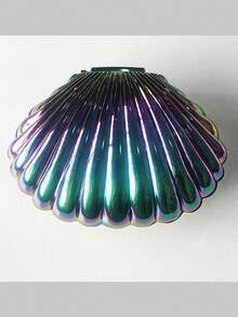 10 Stücke Weihnachts Mini Muschelförmige Süßigkeitenboxen, Meerjungfrau-Thema Plastik Mini Muscheln Geschenkboxen in Perlmuttfarben, Unter dem Meer Geburtstags Party Geschenk Aufbewahrungsboxen, Weihnachtsgeschenke - Verschiedenfarbig - Übersicht 17