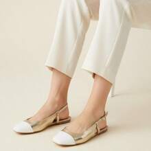 SLINGBACK OURO - Dourado - Visão 6