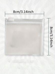 黄金首饰密封袋防氧化透明PVC自封袋手饰收纳袋便携首饰盒袋子 - 彩色 - 查看 9