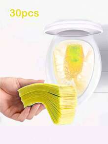 30/60/90片装马桶清洁片,地板清洁片,洁厕剂,去污,持久留香,地板去污亮泽清洁片,浴室清洁用品浴室装饰秋季装饰 - 彩色 - 查看 15