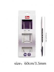 Prym Carbon 人体工学环形编织针，适用于编织 DIY 织针工艺工具