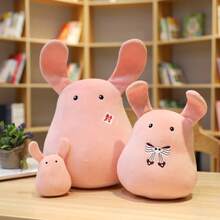 毛绒怪异南瓜娃娃填充玩偶，家居装饰，适合复活节、生日、母亲节礼物 - 米色 - 查看 6