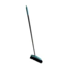 1pc Magic Broom - Longer Version 50inch Rubber Strip Broom -Stainess Steel Hadel - Broom Broom Silicone Sweep Cleaning Floor Wiper Silicone Broom Domestic Toilet Lazy Broom - 天藍色 - 查看 8