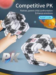 Cubic Maze Advanced Version GCC Intelligent Balance 3x3 3D Marble Rolling Maze Puzzle, High IQ Stress Relief Toy, Learning & Educational Toy, Children Toy, Christmas Gift