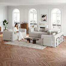 Khaki + Chenille + 6 Seat