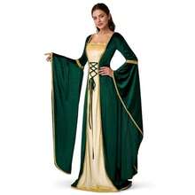 Spooktacular Creations Renaissance Costume Women Velvet Medieval Dress For Women Irish Renaissance Dress For Halloween - 大的 - 查看 4