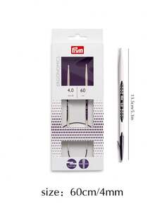 Prym Carbon 人体工学环形编织针，适用于编织 DIY 织针工艺工具