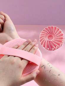 1 多边形硅胶沐浴刷，便携式壁挂式沐浴刷，沐浴刷，浴巾，背部按摩泥，浴室小工具，沐浴刷，浴巾，沐浴工具，沐浴用品，浴室配件，洗漱用品，洗漱用品，沐浴工具，沐浴产品，家用浴室产品，淋浴配件，适用于家庭、浴室、酒店和旅游。 - 彩色 - 查看 6