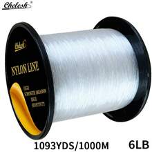 Chelesh 1093yds, 6lb-38lb Available, Multi-Color Options, High Strength Nylon Fishing Line, Durable And Abrasion Resistant, Soft Texture, Easy To Control, Suitable For Jewelry Making, Beading, DIY Decoration - Multicolor - View 57