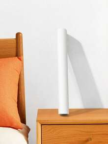 1 Roll Of Self-Adhesive Wallpaper Roll, White Texture Matte Finish, Washable Removable Home Decoration Wallpaper, Art Wall, Used For Room Walls, Kitchen Countertops, Cabinets, Furniture Renovation, Room Decoration Decoration Wallpaper, Bohemian Style