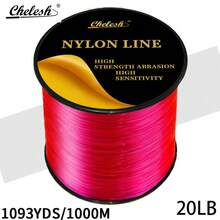Chelesh 1093yds, 6lb-38lb Available, Multi-Color Options, High Strength Nylon Fishing Line, Durable And Abrasion Resistant, Soft Texture, Easy To Control, Suitable For Jewelry Making, Beading, DIY Decoration - Multicolor - View 67
